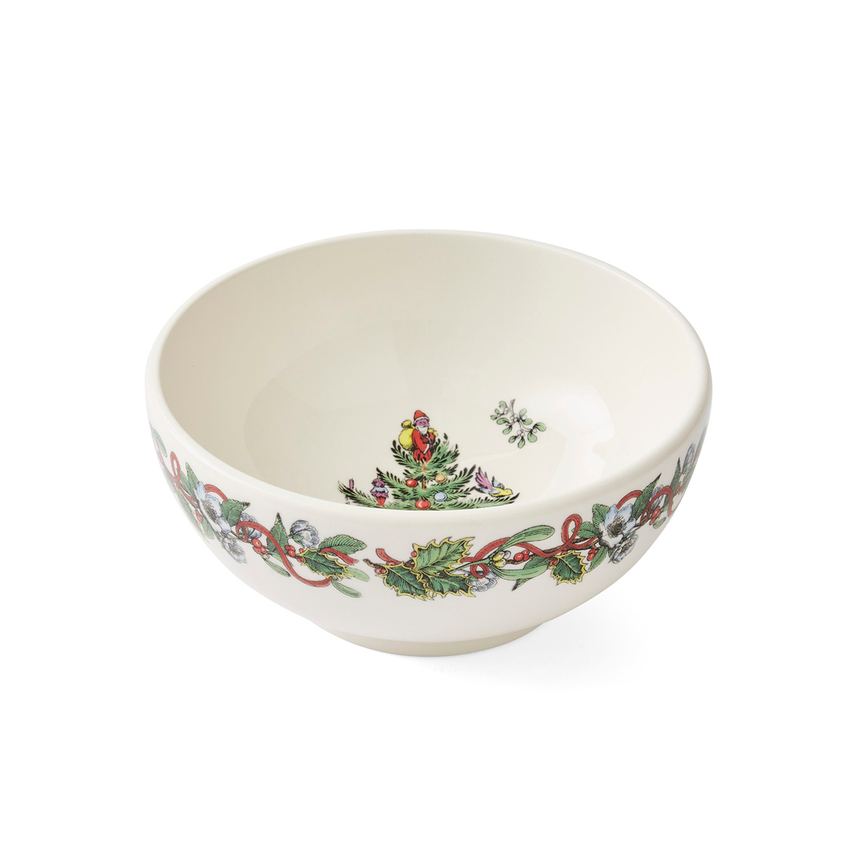 Spode Christmas Tree Wreath Medium Bowl image number null